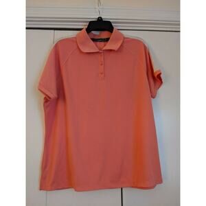 Devon & Jones Men's 100% POLYESTER Short Sleeve Polo Sport Shirt Knits XL